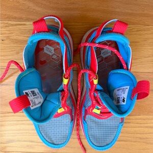 New Balance Red and Blue Sneakers